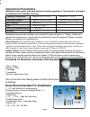 Nstallation, Operation And Maintenance Manual - (page 4)