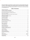 Installation, Operation And Maintanance Manual - (page 3)