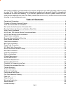 Installation, Operation And Maintanance Manual - (page 3)