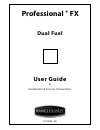 User Manual & Installation & Service Instructions - (page 1)