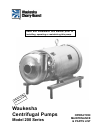 Operation, Maintenance And Parts Manual - (page 1)