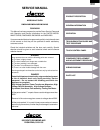 Parts And Service Manual - (page 4)
