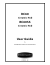 User Manual And Installation - (page 1)