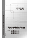 User/instalation Manual - (page 1)
