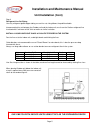 Installation & Service Manual - (page 6)