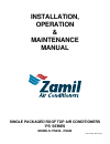 Installation, operation & maintenance manual - (page 1)