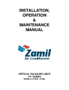 Installation, Operation & Maintenance Manual - (page 1)