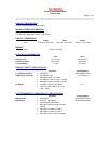 Product Safety Data Sheet - (page 1)