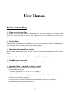 User Manaul - (page 3)