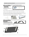 Instructions For Assembly And Use - (page 10)