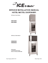 Service & Installation Manual - (page 1)