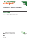 Safety And Operation/maintenance And Parts Manual - (page 1)