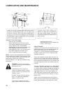 Operator Instructions Manual - (page 34)