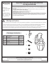 Assembly Instruction Sheet - (page 1)