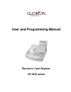 User And Programming Manual - (page 1)