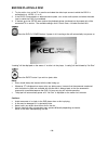 Installation Information & Operating Instructions - (page 18)