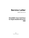 Service Note - (page 1)