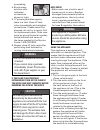 Care, Use And Safety Instructions - (page 8)