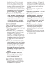 Care, Use And Safety Instructions - (page 10)