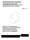 Use And Maintenance Manual - (page 1)