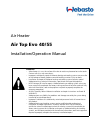 Installation & Operation Manual - (page 1)
