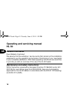 Operating And Servicing Manual - (page 2)