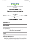 Flight Manual And Maintenance Manual - (page 3)