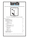 Installation, Operation, Maintenance And Troubleshooting Manual - (page 1)