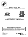 Installation, operation and maintenance manual - (page 1)