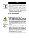 Warranty, Safety And Operating Instructions - (page 4)