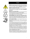 Warranty, Safety And Operating Instructions - (page 5)