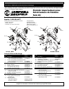 Operating Instructions And Replacement Parts List Manual - (page 6)