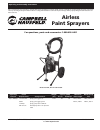 Operating And Assembly Instructions Manual - (page 1)