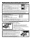 Assembly, installation and operation instructions - (page 9)