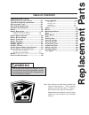 Service Replacement Parts - (page 91)