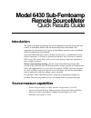 Quick Results Manual - (page 8)
