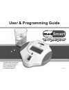 User & Programming Manual - (page 1)