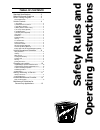 Operation, T Roubleshooting And Replacement Parts Manual - (page 13)
