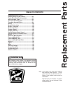 Operation, T Roubleshooting And Replacement Parts Manual - (page 91)