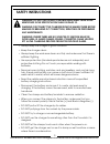 Operation & Maintenance Instructions Manual - (page 3)