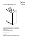 Installation & Service Instructions Manual - (page 1)