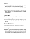 User And Installation Instructions Manual - (page 7)