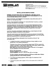 Installation, Operating And Maintenance Manual - (page 5)