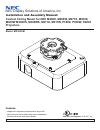 Installation And Assembly Manual - (page 1)