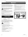 Installation And Homeowners Operating Instructions - (page 18)