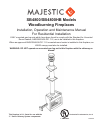 Installation, Operation And Maintenance Manual For Residential Installation - (page 1)