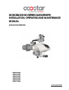 Installation, Operating And Maintenance Manual - (page 1)
