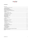 Installation, Operating And Maintenance Manual - (page 3)