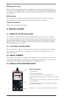 Operation Instructions Manual - (page 4)