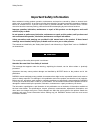 Operation & Maintenance Manual - (page 6)